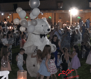 White Polar Bear for Children's Kids Parties in Athens. Order a greeting from a polar bear in Athens. Polar bear for birthday. polar bear in Athens. Order a Polar Bear for children's kids parties. Animator White Polar Bear for a Children's kids Party in Athens. Mascotte White Polar Bear at a kids children's party. Gift Delivery. Polar bear.